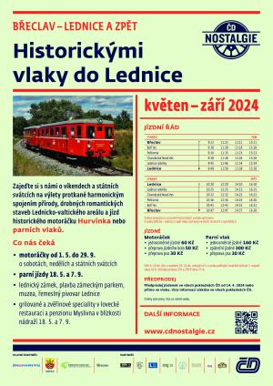 Jízda Historickými vláčky do Lednice 1