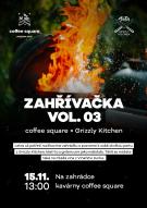 Zahřívačka vol. 03 coffe square x Grizzly Kitchen 1